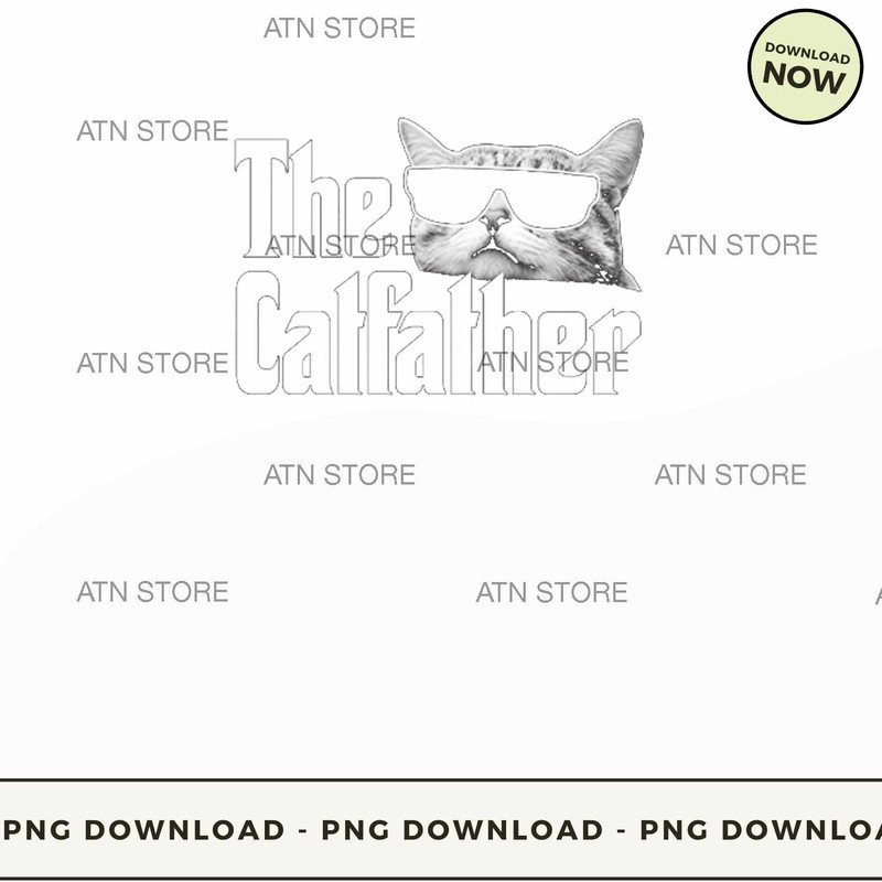 The Catfather T-Shirt Funny.jpg