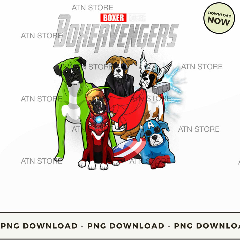 Boxervengers Tshirt Funny Dog Boxer Shirt Gift.jpg