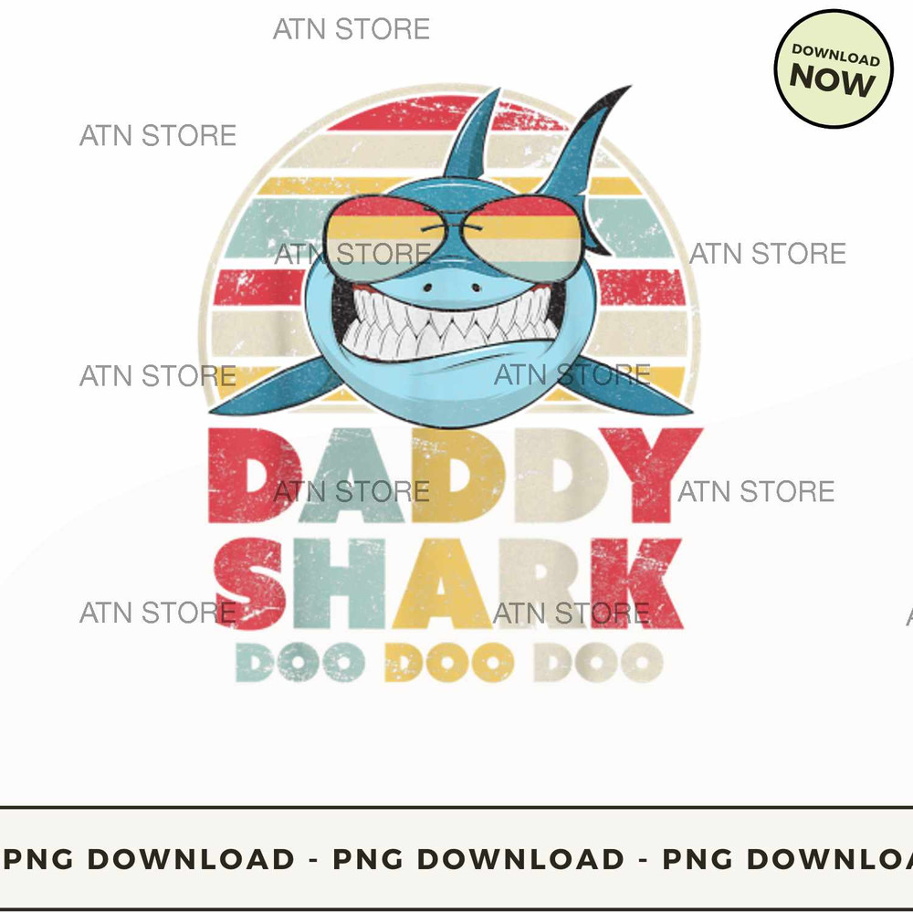 Daddy Shark T-Shirt Doo Doo Doo Tee.jpg