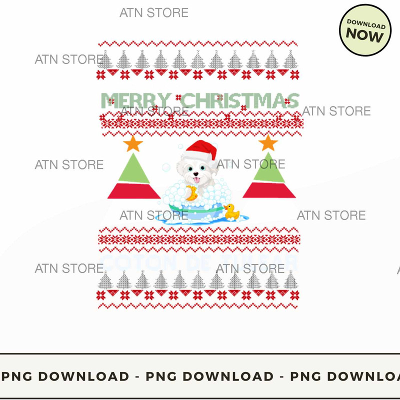 COTON DE TULEAR Ugly Christmas Sweatshi.jpg