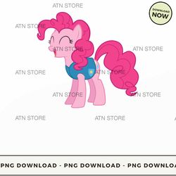 pinkie pie rarity my little pony 5af3caa 35 high-quality png instant download, atn store
