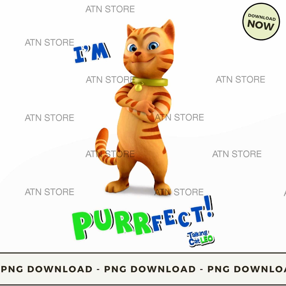 I am purrfect Talking cat Leo.jpg