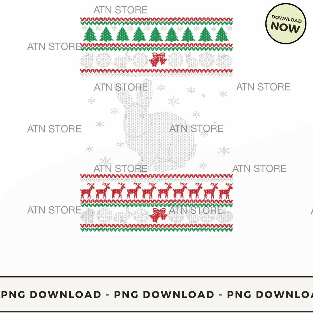 Bunny Ugly Christmas Sweater tees.jpg