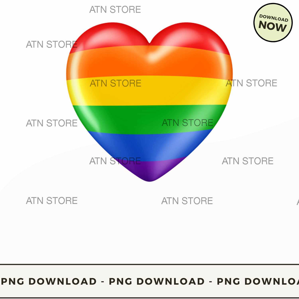 SHINY 3D PRIDE FLAG RAINBOW LOVE HEART I.jpg