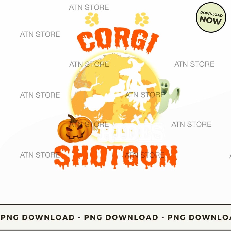 MY CORGI RIDES SHOTGUN HALLOWEEN.jpg