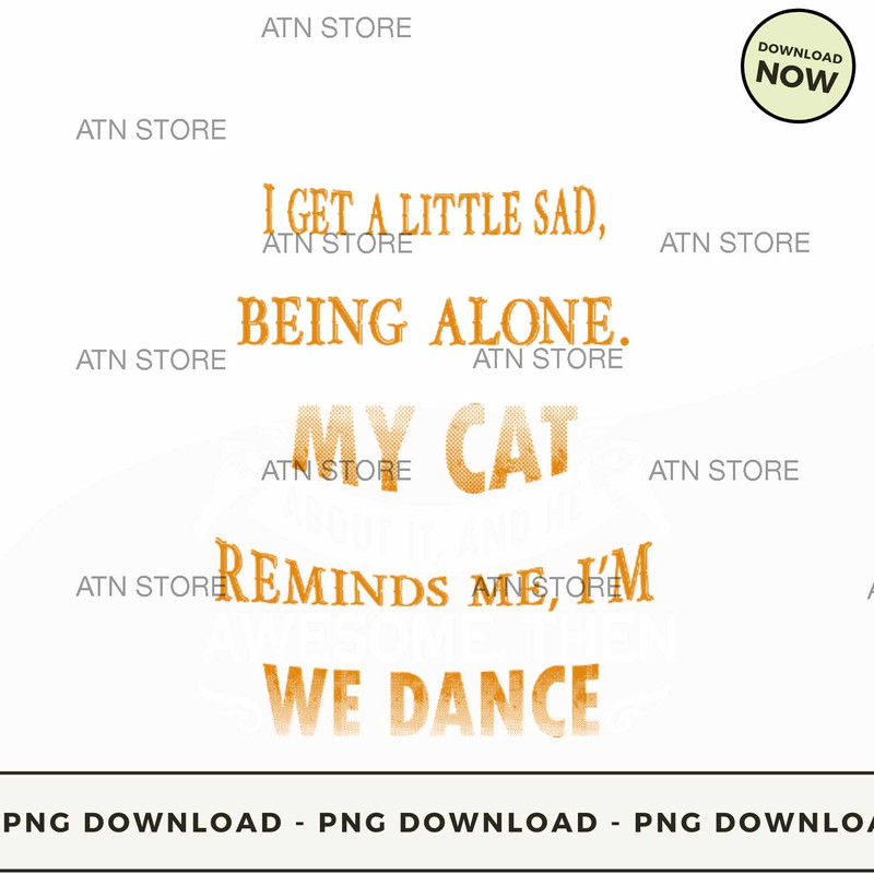 Sometimes I get a little sad then I talk to my cat and he reminds me Im awesome.jpg