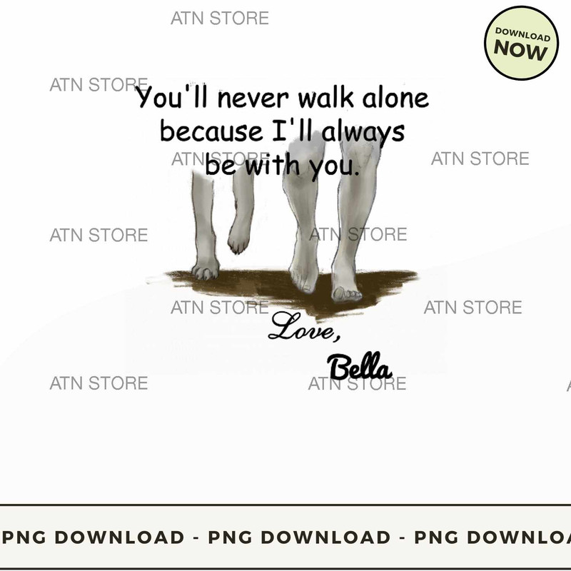 Dog-You Never Walk Alone.jpg