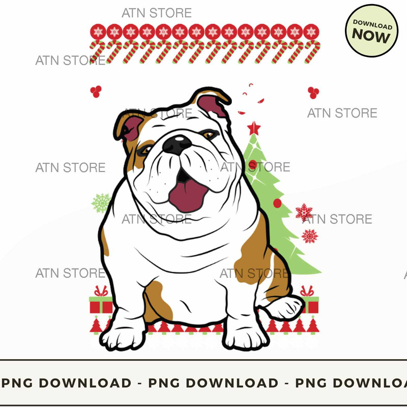 english bulldog christmas theme.jpg