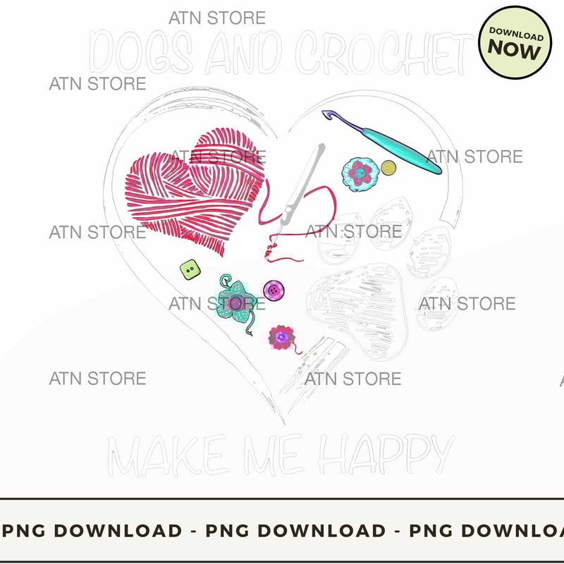 Dogs And Crochet Make Me Happy.jpg