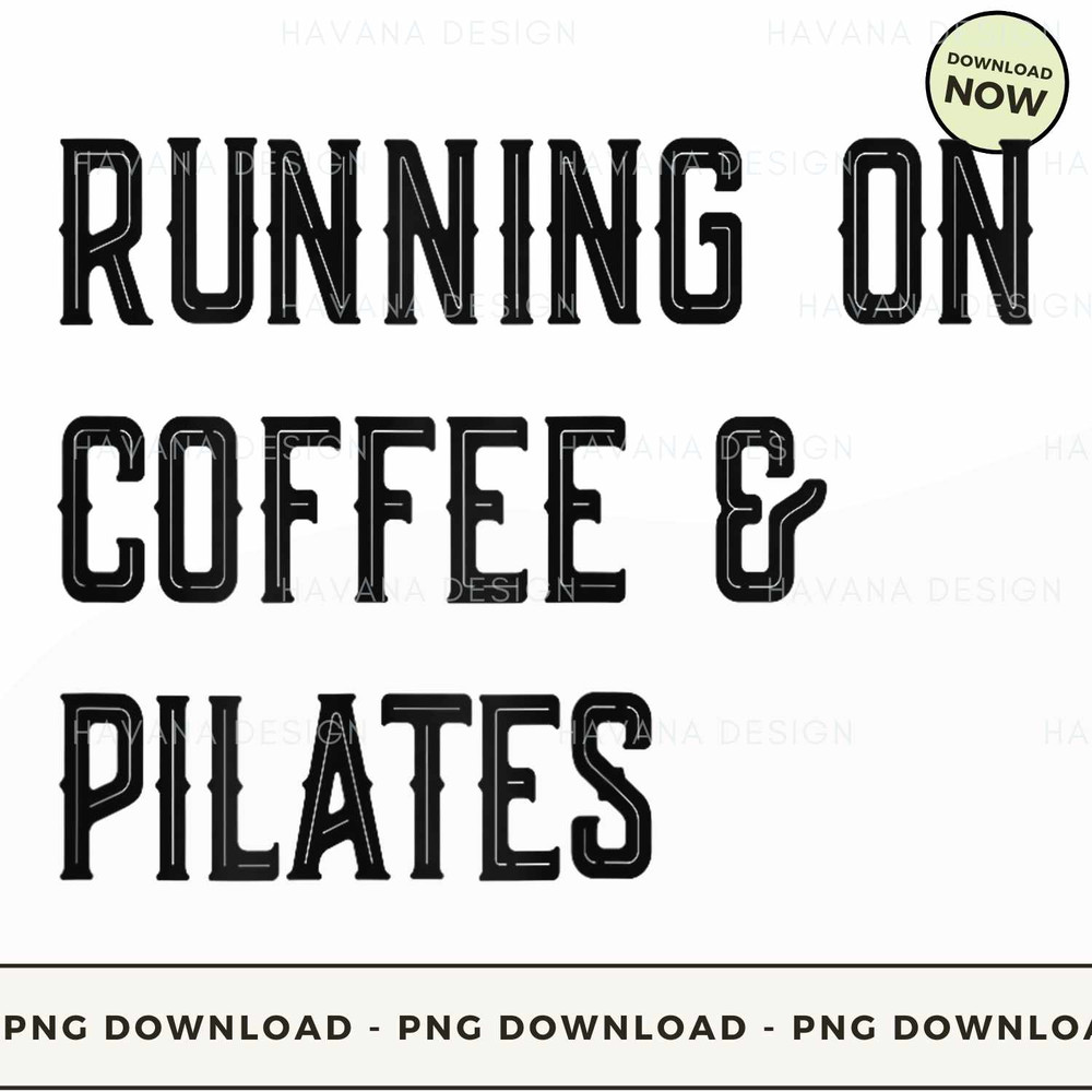Womens Running Coffee Pilates T Shirt.jpg