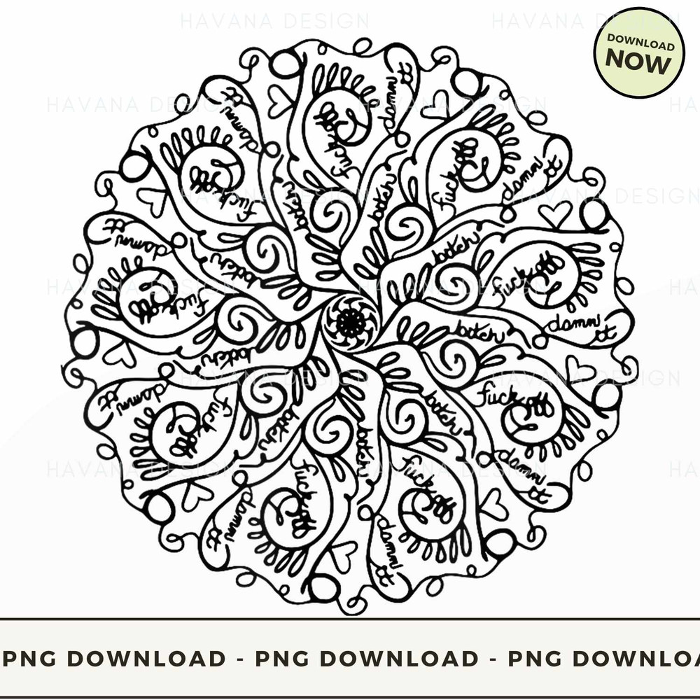 Curse Mandala Graphic Shirt T Shirt.jpg