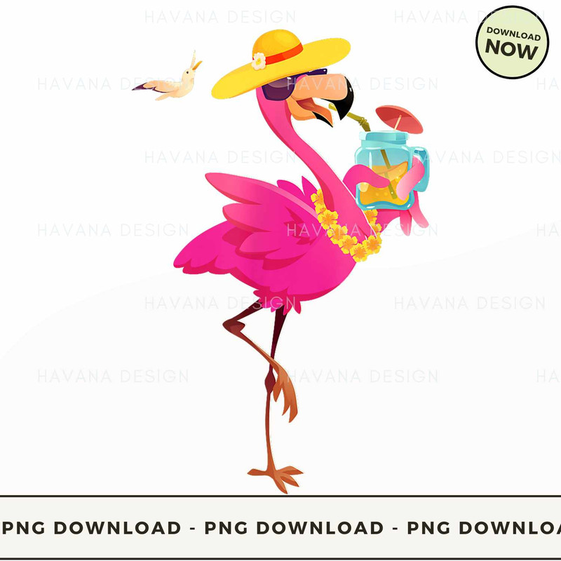 Women Flamingo Summer Tropical T Shirt.jpg