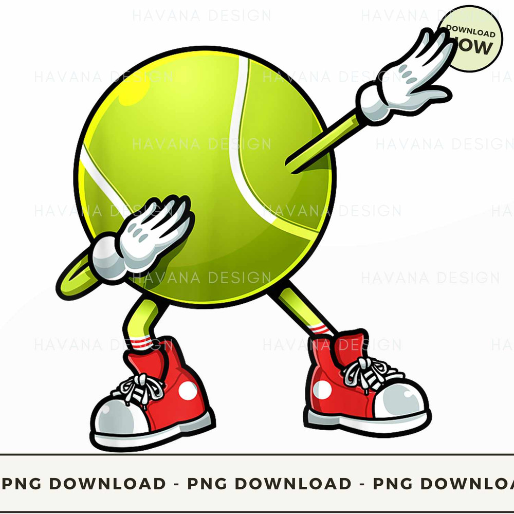Tennis Player Sports Dabbing T Shirt.jpg