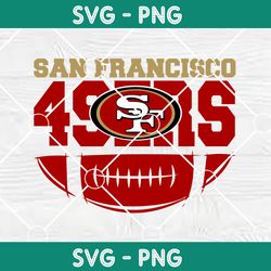 San Francisco 49ers Football Svg, San Francisco 49ers Svg, Superbowl 2024 Svg, Superbowl Champions 2024 svg