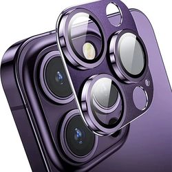 Metal Camera Lens Glass Protector for iPhone 14/13/15 Pro Max/12 Mini/14 Plus/14 Pro/13 Pro/15 Pro | i15 Glass Lens Cove