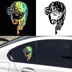 G192 Jesus Christ God Graphic Exterior Decoration Cover Scratch Car | Motorcycle Waterproof Sticker | PVC Accessories