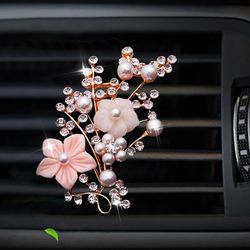 Plum Style Car Air Freshener | Perfume Clip Auto Vent Decoration | Clip Perfume Diffuser | Car Outlet Vent Perfume Clip