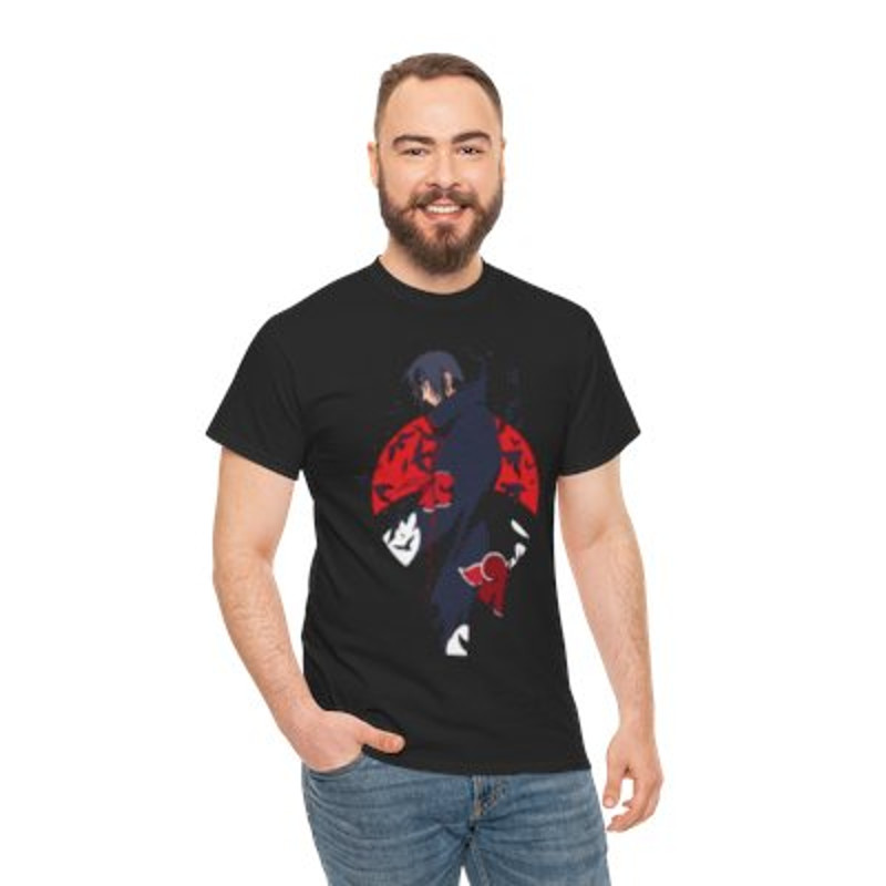 Red Eyes Ninja Hidden Village Heavy Cotton Tee_yyth (2).jpg