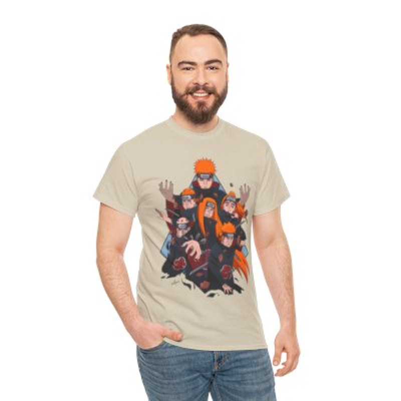 Six Paths of Pain Heavy Cotton Tee Casual Cl.jpg