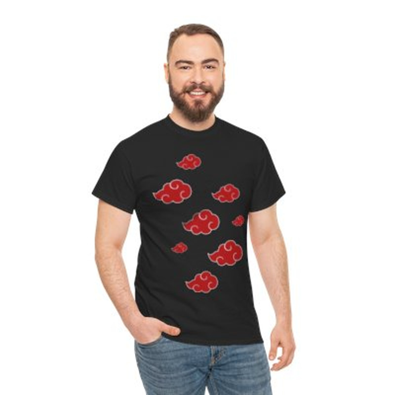 Clouds Ninja Hidden Village Heavy Cotton Tee Casual.jpg