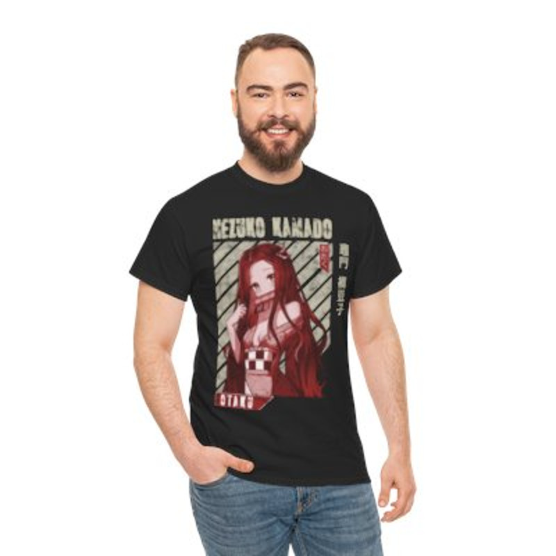 Nezuko Kamado Demon Slayer Heavy Cotton Tee Casual_.jpg