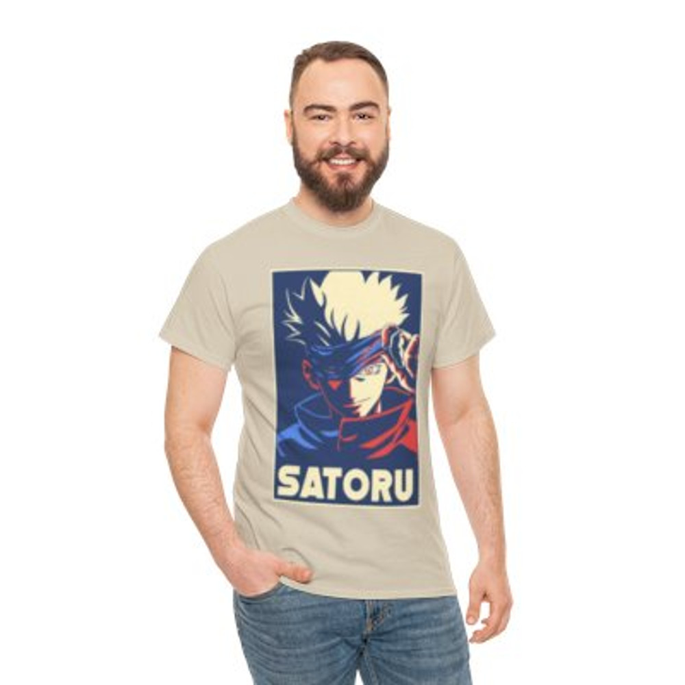 Satoru Gojo Jujutsu Kaisen Heavy Cotton Tee Casual_ (2).jpg