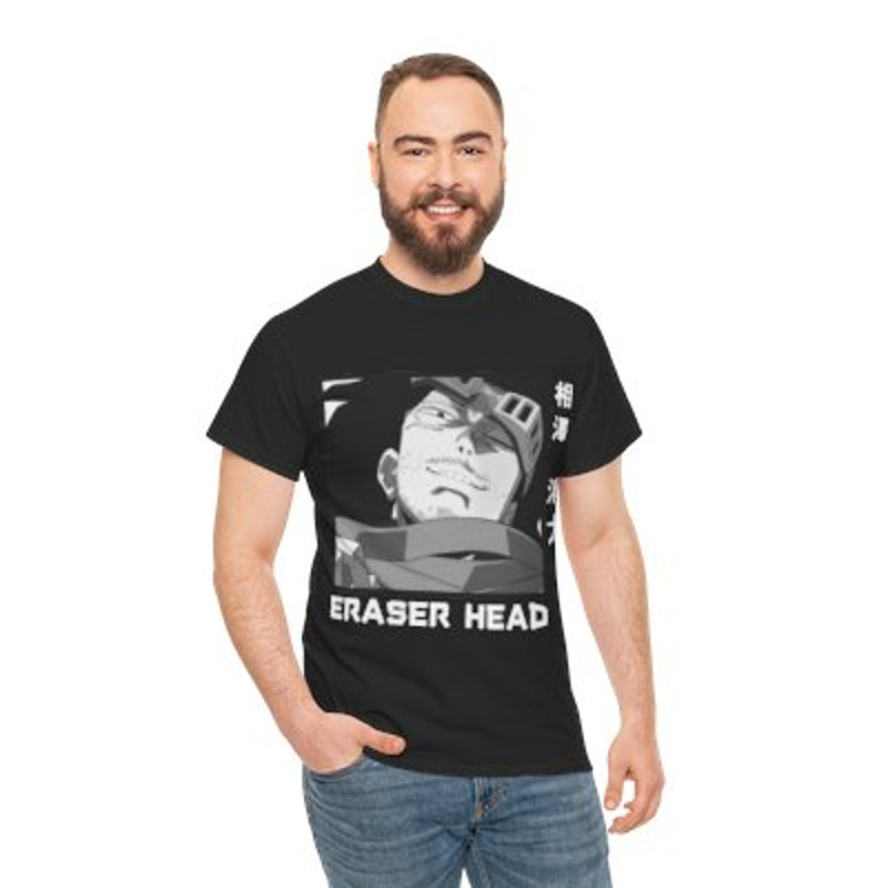 Aizawa Unisex Heavy Cotton Tee Casual Classic Fabri.jpg