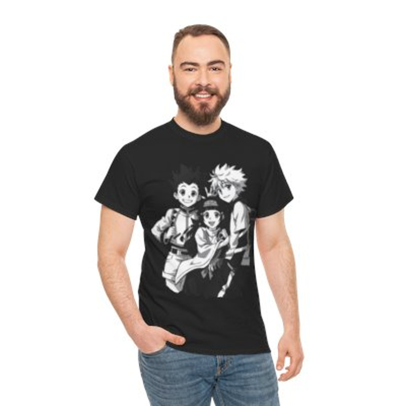 Alluka Gon and Killua Unisex Heavy Cotton Tee_yythk.jpg