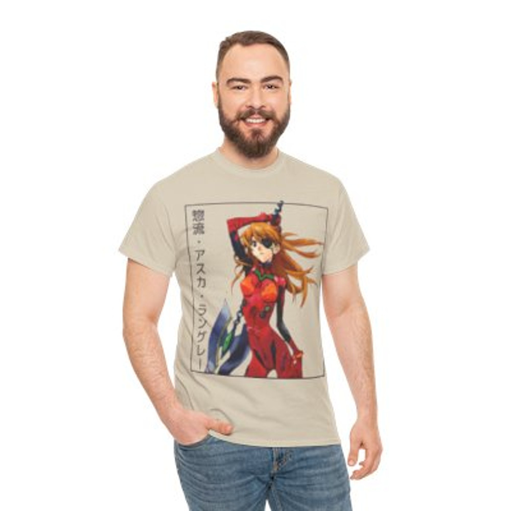 Asuka Langley Neon Genesis Evangelion Unisex Heavy.jpg