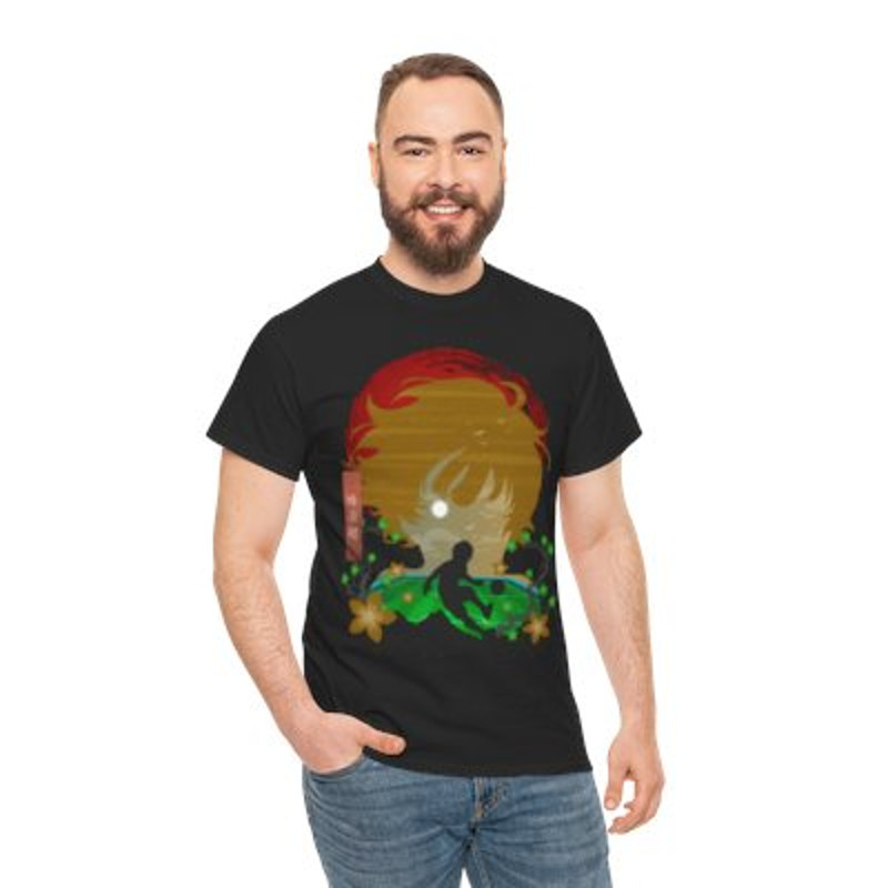 Blue Lock Meguru Bachira Unisex Heavy Cotton Tee_yy.jpg