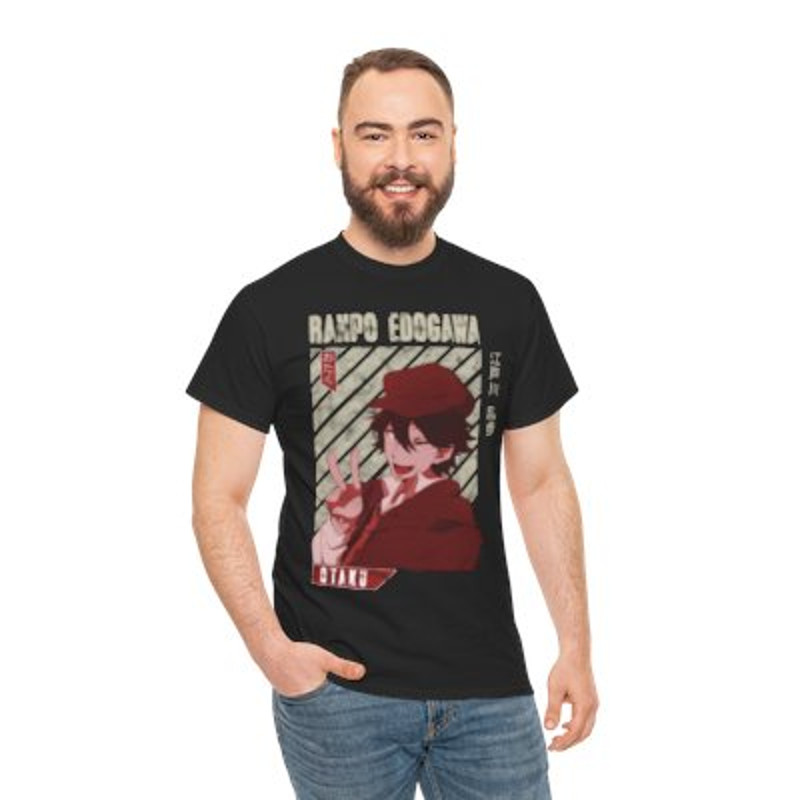 Bungou Stray Dogs-Ranpo Edogawa Unisex Heavy Cotton_yythkg.jpg