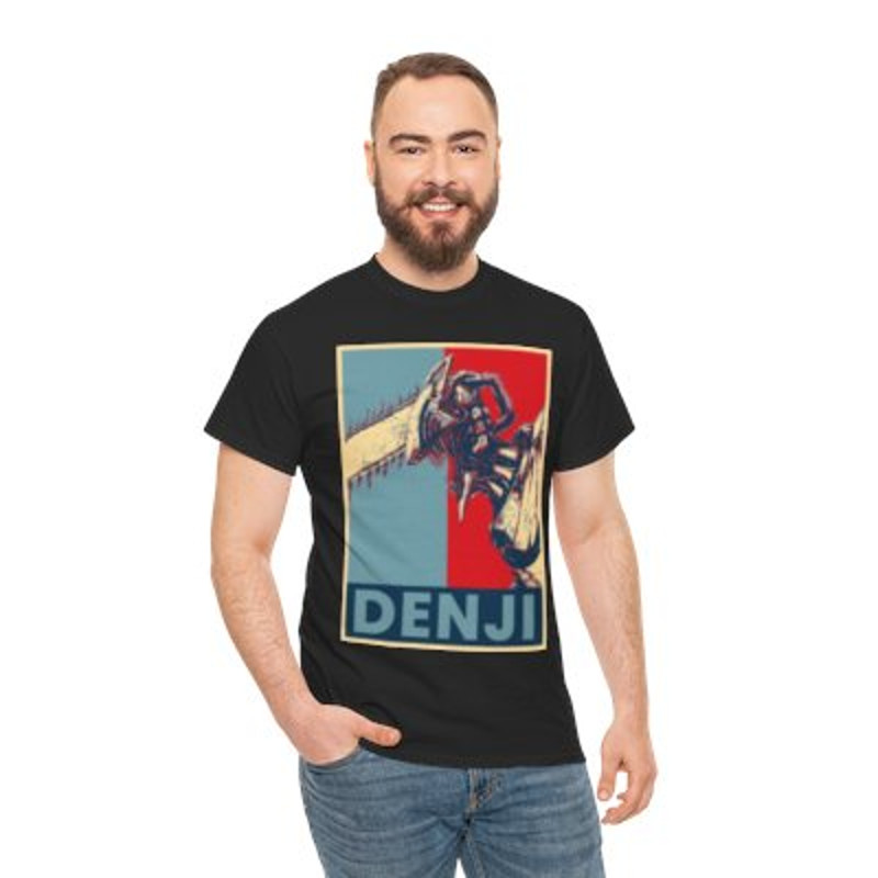 Chainsaw man - Denji Unisex Heavy Cotton Te (1).jpg