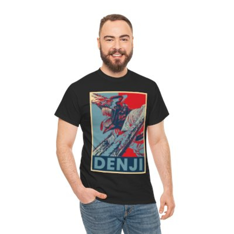Chainsaw man - Denji Unisex Heavy Cotton Tee_yythkg (1).jpg