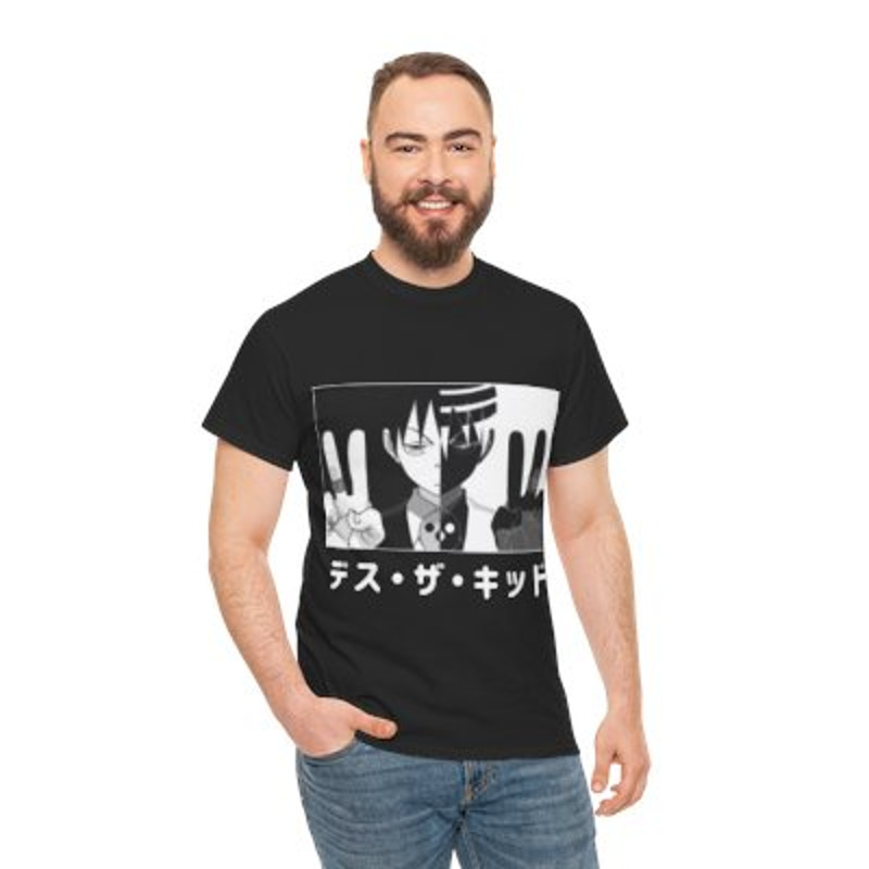 Death The Kid Unisex Heavy Cotton Tee Casual_yythkg.jpg