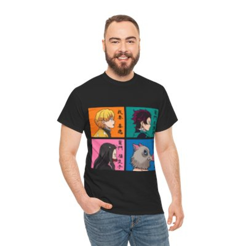 Demon Slayer Kimetsu No Yaiba Anime Unisex Heavy_yy.jpg
