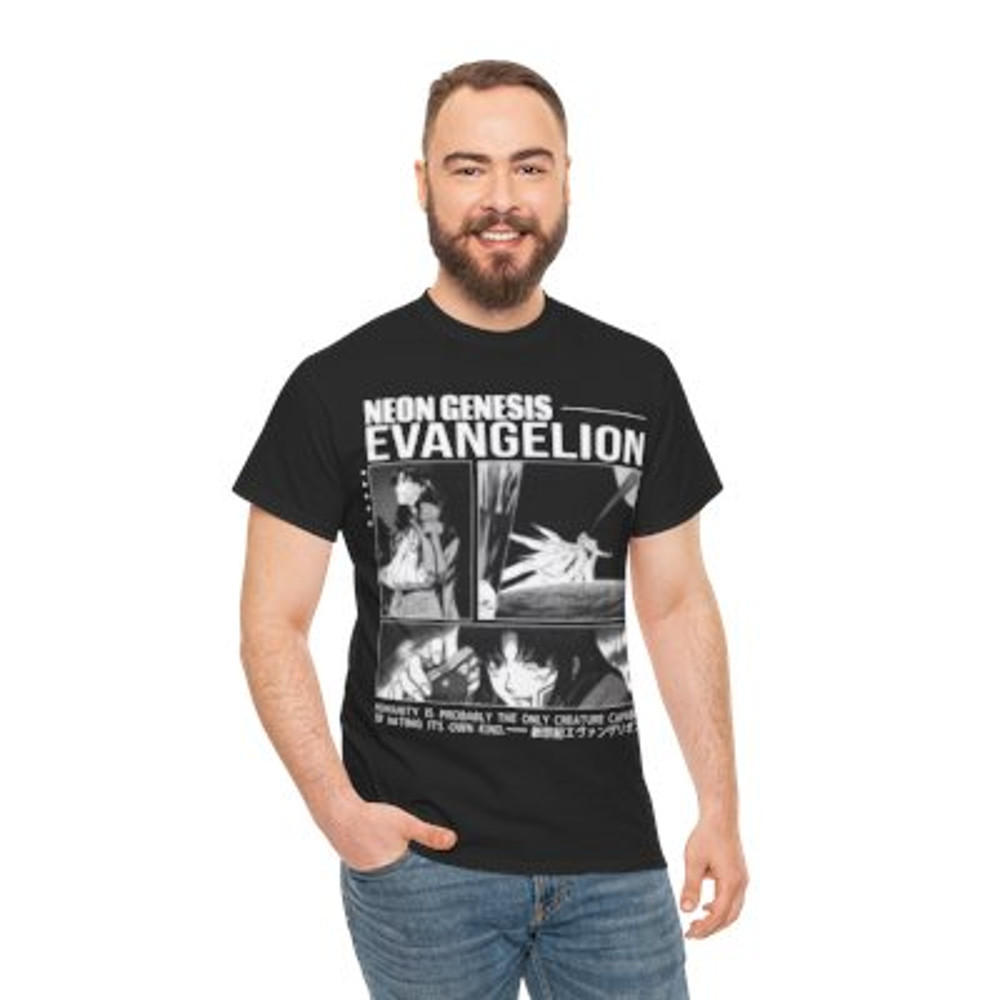 Evangelion Misato Katsuragi Heavy Cotton Tee Casual_yythkg.jpg
