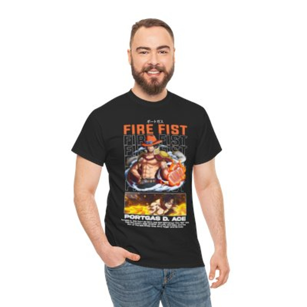 Fire Fist Heavy Cotton Tee Casual Classic Fabric_yy.jpg