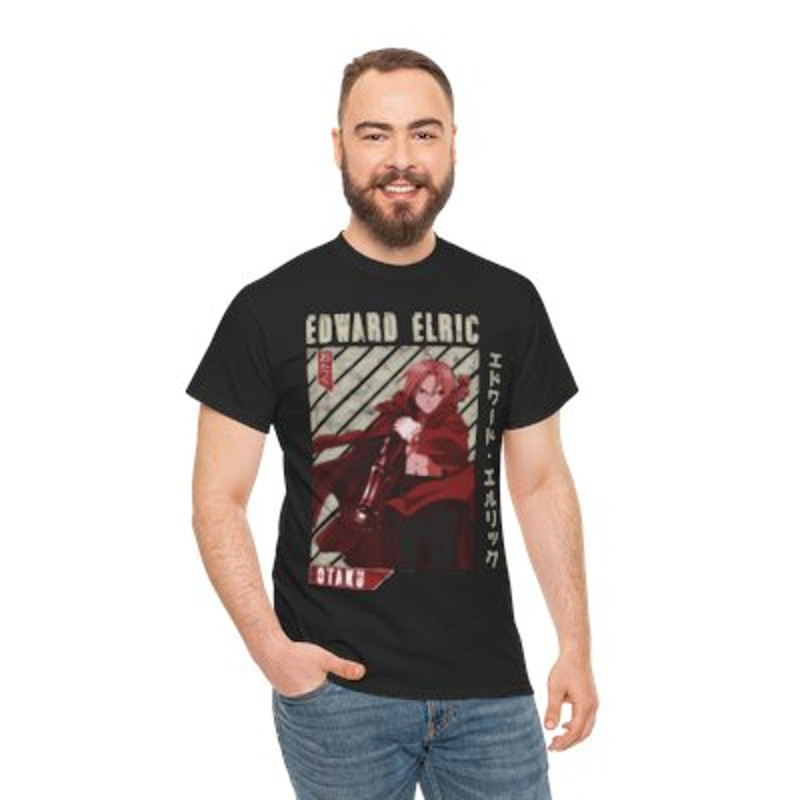 Fullmetal Alchemist-Edward Elric Heavy Cotton Tee Casual_y.jpg