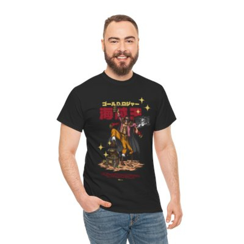 Gold Roger Unisex Heavy Cotton Tee Casual Classic_y.jpg