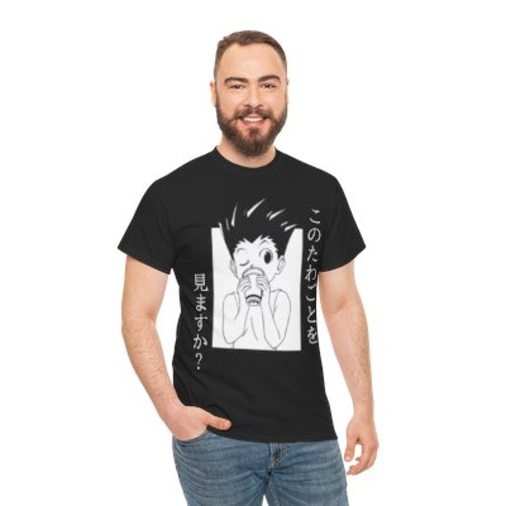 HXH Gon Freecs Heavy Cotton Tee Casual Classic_yyth.jpg