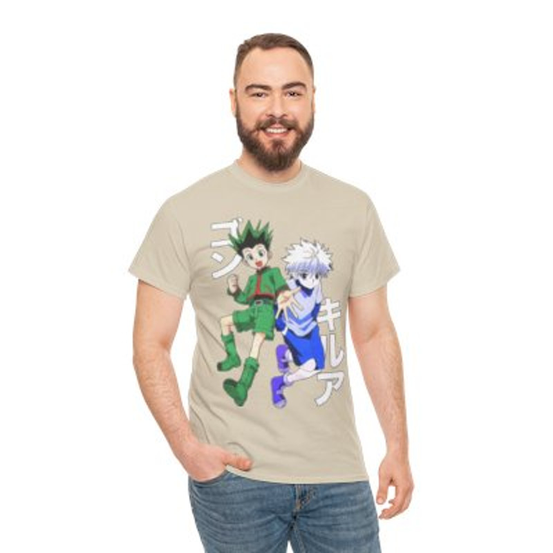 HXH Gon &_ Killua Heavy Cotton Tee Casual_yythkg.jpg