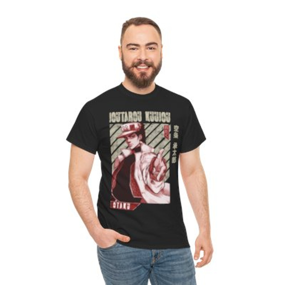 JoJo_s bizarre adventure-Joutarou Kuujou Heavy Cotton Tee_.jpg