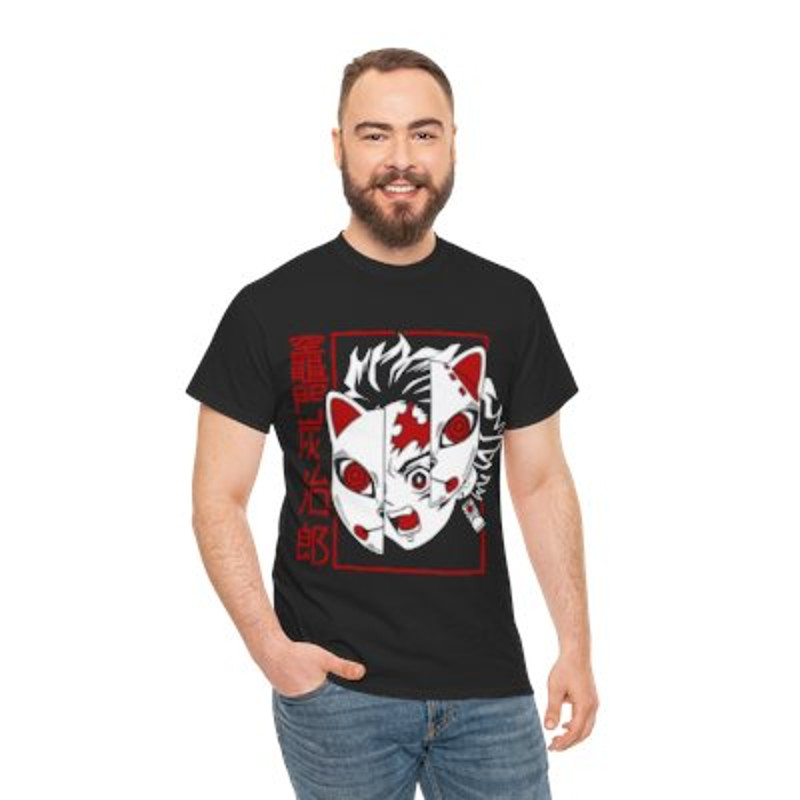 Kamado Demon Slayer_Unisex Heavy Cotton Tee Casual.jpg