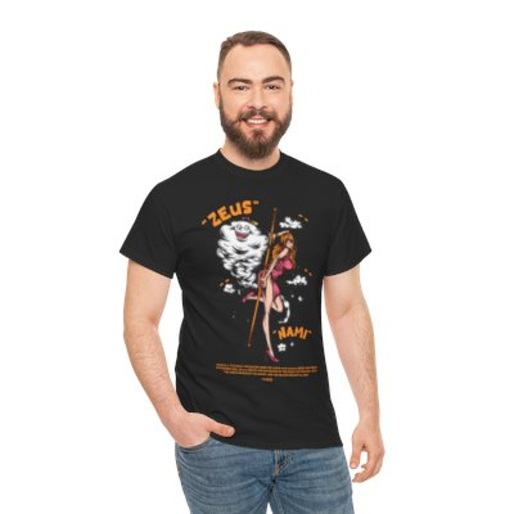 Nami One Piece Unisex Heavy Cotton Tee Casual_yythk.jpg