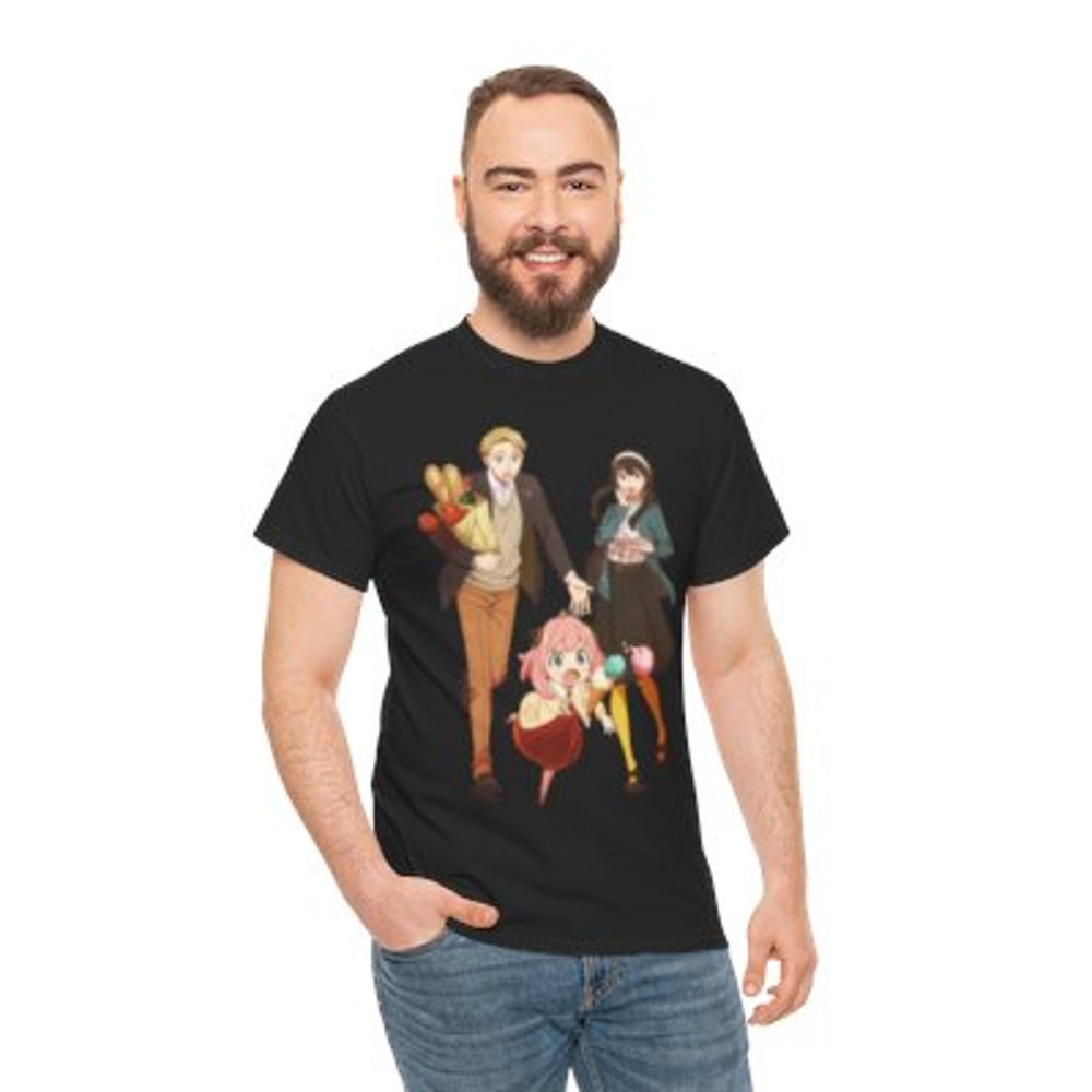 Spy x Family  Unisex Heavy Cotton Tee Casual.jpg