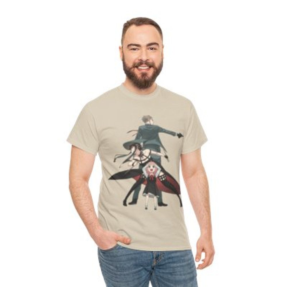 Spy x Family Unisex Heavy Cotton Tee Casual.jpg