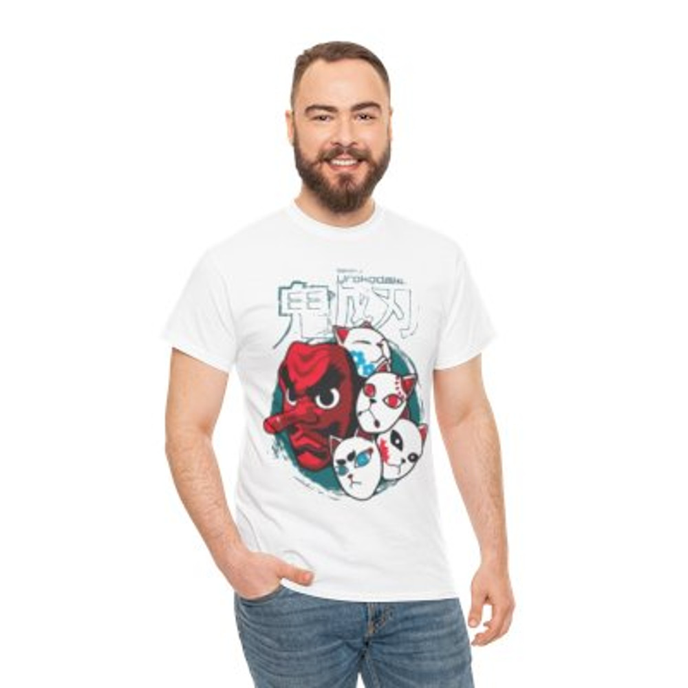 Urodaki Demon Slayer Unisex Heavy Cotton Tee Casual.jpg