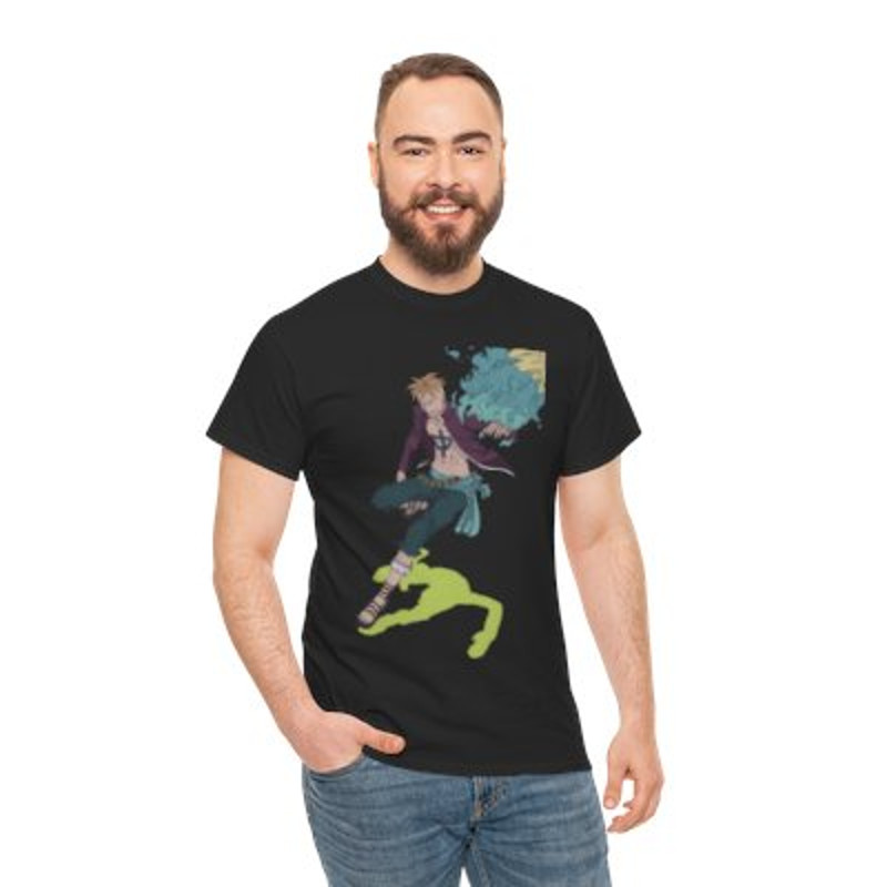 Anime Marco the Phoenix Unisex Heavy Cotton Tee_yyt.jpg