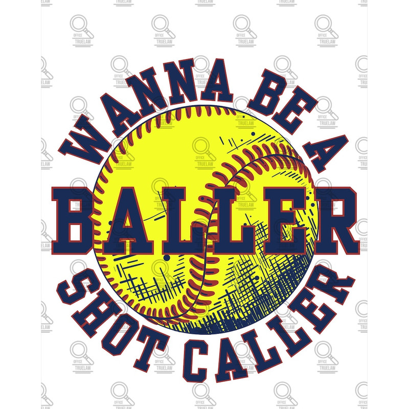 Softball png, wanna be a baller png, sports png, softball, softball player png, softball sublimation, digital download, girl png1.jpg