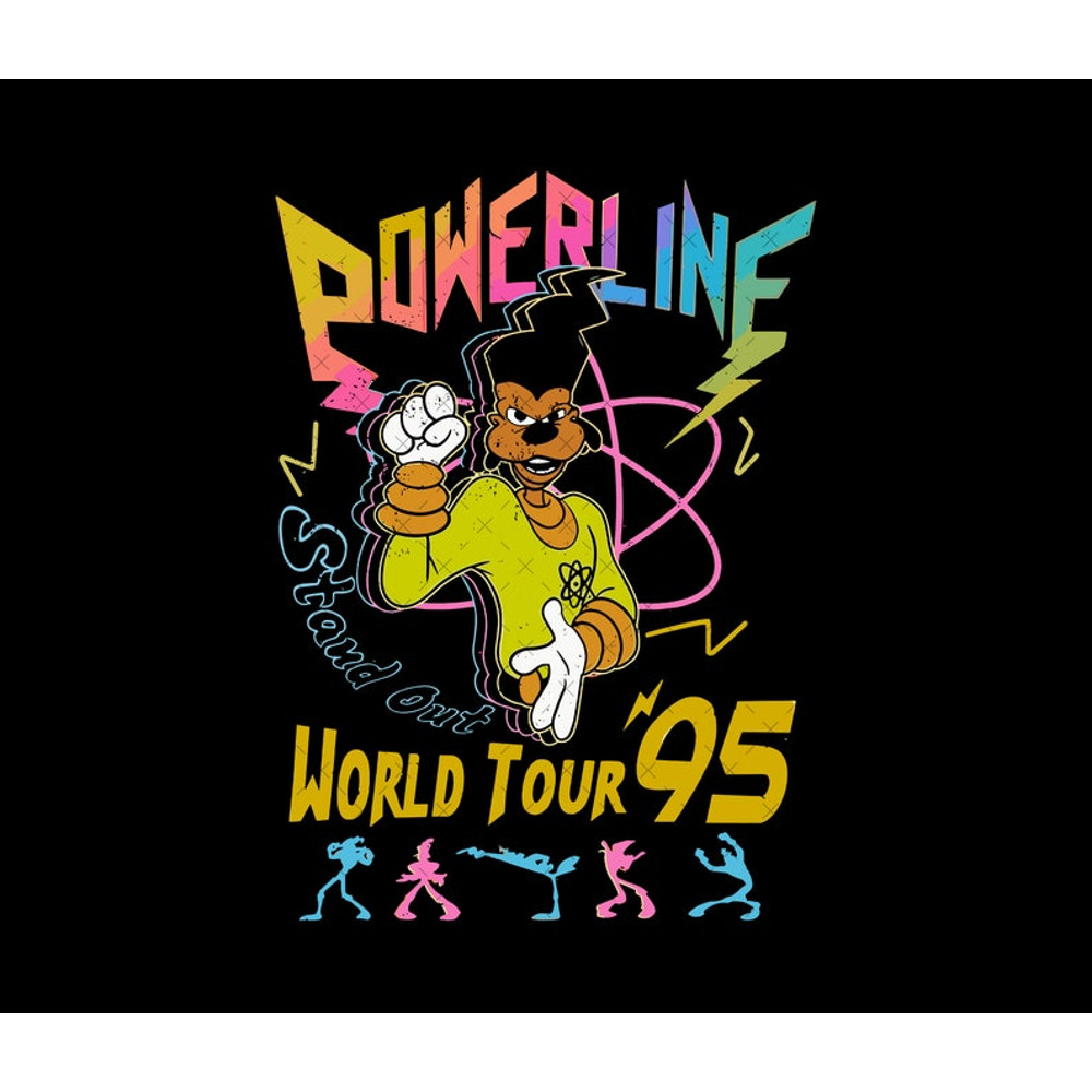 Powerline World Tour 95 Png, Powerline Png, Movie Png, Powerline Clipart, Powerline Shirt Png, Digital File1.jpg